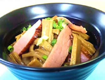 焼豚メンマ丼