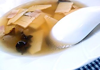 中華風たけのこスープ