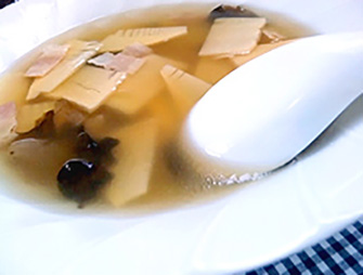 中華風たけのこスープ